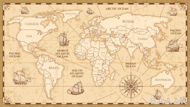 تصویر-نقشه-جهان-به-تفکیک-کشورهای-جهان-با-استایل-قدیمی_410824709
