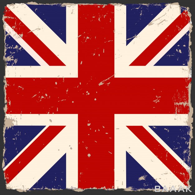 پرچم-کشور-انگلیس-با-استایل-گرانج_946668353