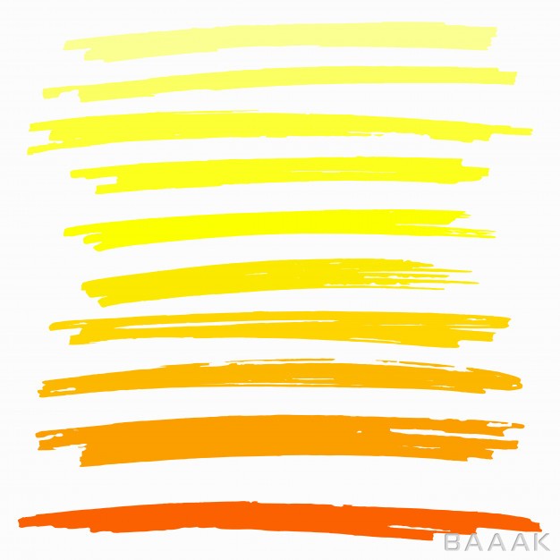 مجموعه-هایلایت-زرد،-نارنجی-و-قرمز-رنگ_376950424
