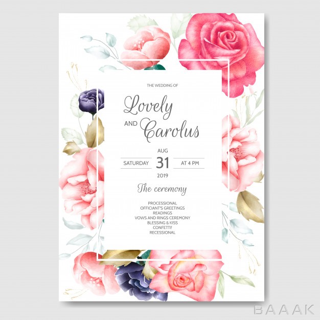 قالب-کارت-دعوت-عروسی-با-زمینه-گل‌های-رنگارنگ-و-طرح-آبرنگ_520291050