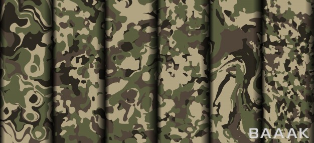 پترن-فوق-العاده-Variety-army-camouflage-clothing-pattern-vector_887877220