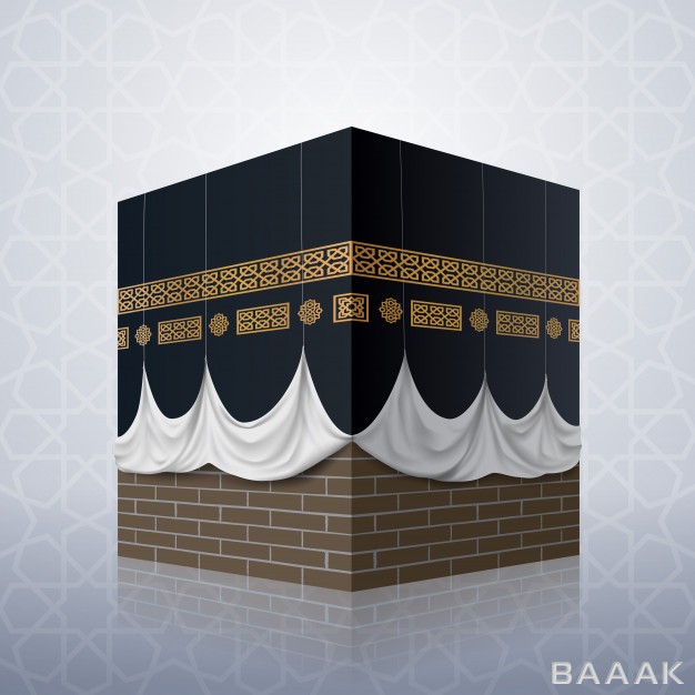 آیکون-خاص-و-خلاقانه-Realistic-islamic-icon-kaaba-mosque_291637625