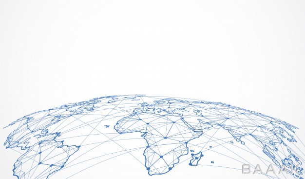 نقشه-ارتباطات-شبکه-جهانی-به-صورت-خطی_118355948