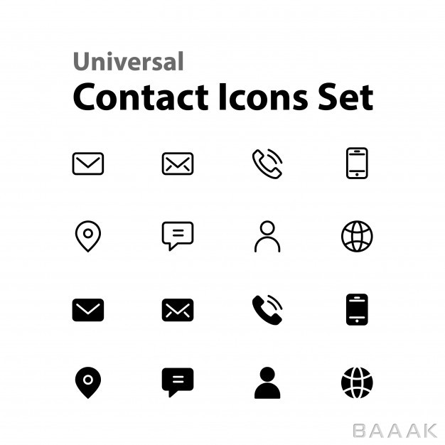 آیکون-مدرن-و-جذاب-Universal-contact-icons-set_132668847