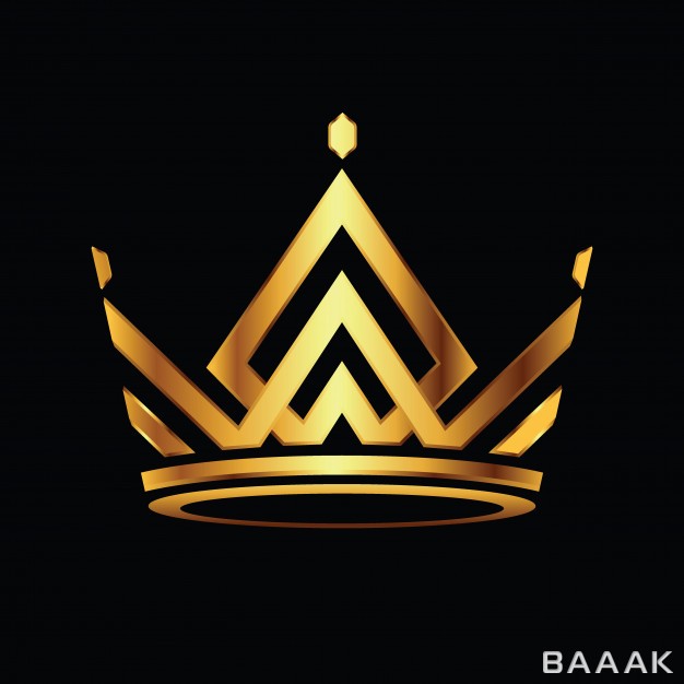 لوگو-خلاقانه-Modern-crown-logo-royal-king-queen-abstract-logo-vector