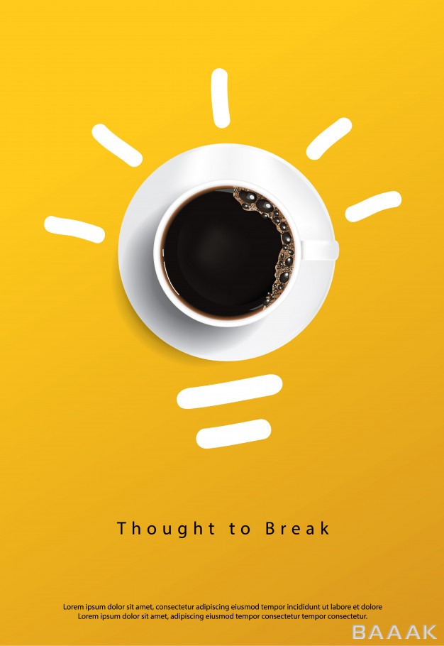 پوستر-زیبا-Coffee-poster-thought-break_814304803