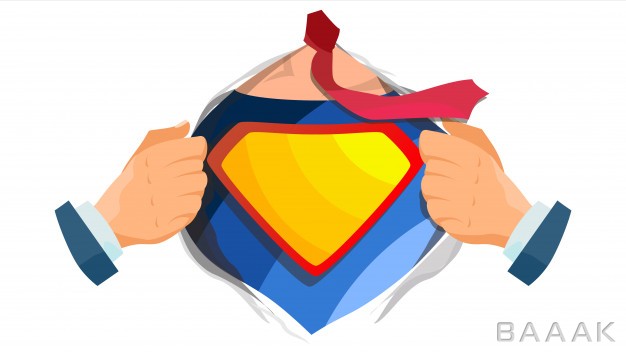 لوگو-پرکاربرد-Superhero-logo-yellow-red-shield_275455419