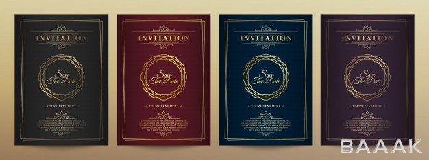 کارت-دعوت-جذاب-و-مدرن-Luxury-vintage-gold-vector-invitation-card-template_672534048