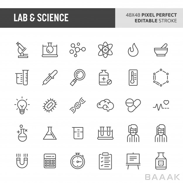 آیکون-جذاب-و-مدرن-Lab-science-icon-set_511550043