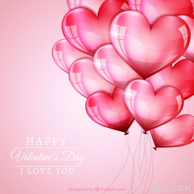 پس-زمینه-خاص-Valentines-day-background-with-heart-balloons_336591632
