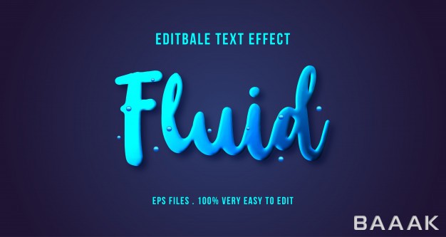 افکت-متن-زیبا-3d-fluid-text-effect-editable-text_753629244