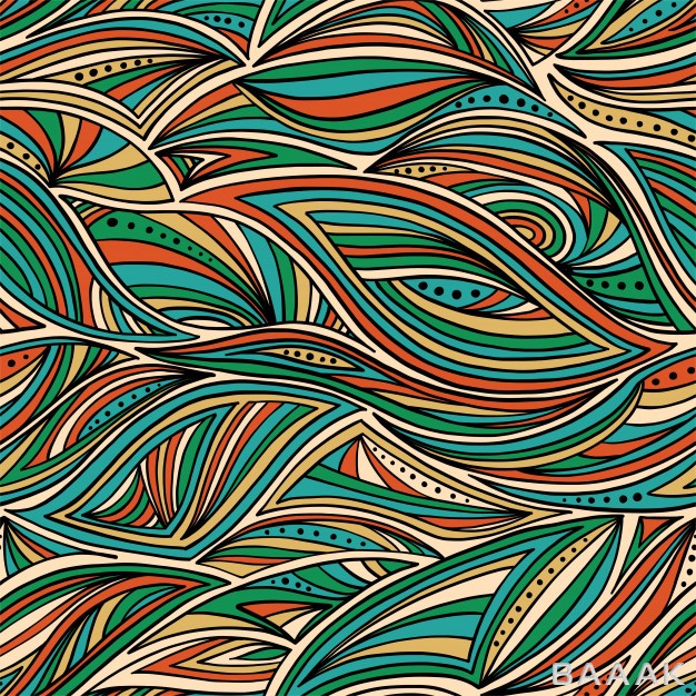 پترن-مدرن-و-جذاب-Seamless-abstract-hand-drawn-waves-pattern_952417150