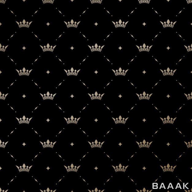 پترن-زیبا-Seamless-pattern-with-gold-king-crowns_144113640