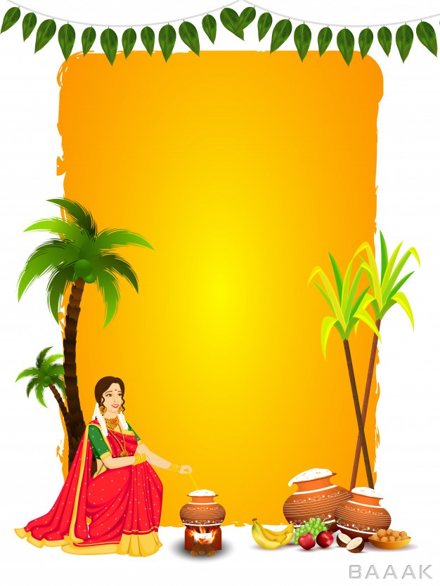 زن-زیبای-هندی-درحال-پخت-برنج-مخصوص-با-میوه-های-هندی-زیر-درخت-های-سبز_998424484