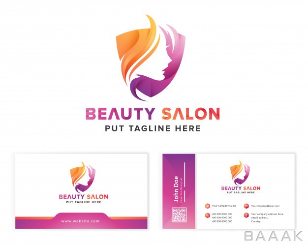 لوگو-خاص-و-خلاقانه-Beauty-salon-colorful-feminine-logo_595537752