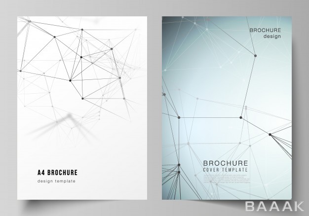 بروشور-زیبا-و-خاص-Vector-layout-a4-format-cover-design-templates-brochure