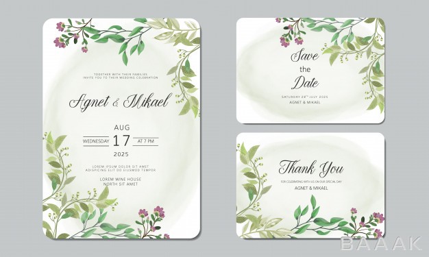 کارت-دعوت-پرکاربرد-Wedding-invitation-with-beautiful-elegant-floral_193303281