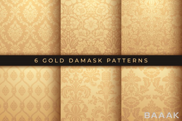 پترن-خاص-و-خلاقانه-Set-vector-damask-patterns-rich-gold-ornament-old-damascus-style-pattern-wallpapers_791165123