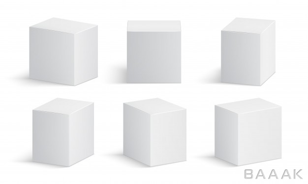 موکاپ-خاص-و-خلاقانه-White-box-blank-medicine-package-medical-product-cardboard-boxes-3d-vector-isolated-mockup_440539372