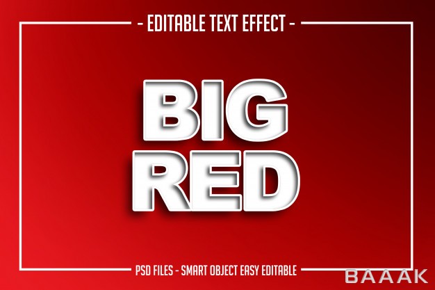 افکت-متن-جذاب-و-مدرن-Big-red-text-style-editable-font-effect_116910264