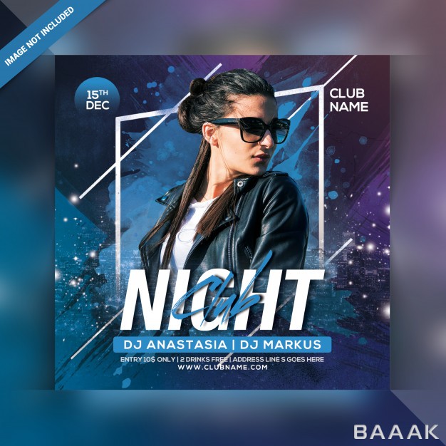 تراکت-فوق-العاده-Night-club-party-flyer_791794947