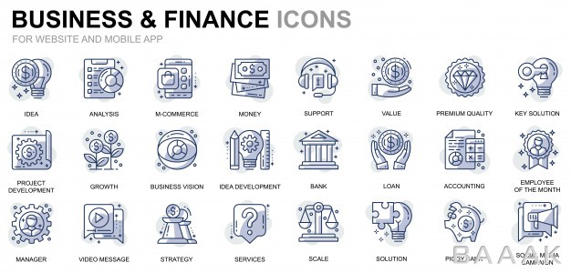 آیکون-زیبا-Simple-set-business-finance-line-icons-website-mobile-apps_998402386