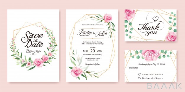 کارت-دعوت-پرکاربرد-Pink-rose-wedding-invitation-card_740187999
