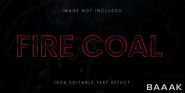 افکت-متن-جذاب-و-مدرن-Fire-coal-text-effect_141432853