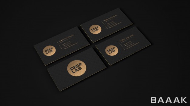 کارت-ویزیت-خاص-و-مدرن-Black-gold-luxury-business-card-mockup-psd_884520600