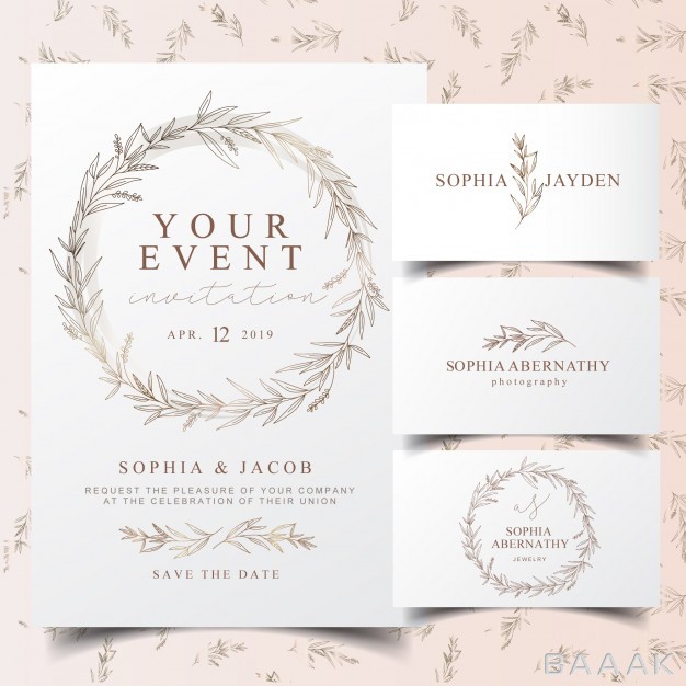 لوگو-مدرن-و-جذاب-Elegant-eucalyptus-wreath-invitation-card-logo-design_903073561