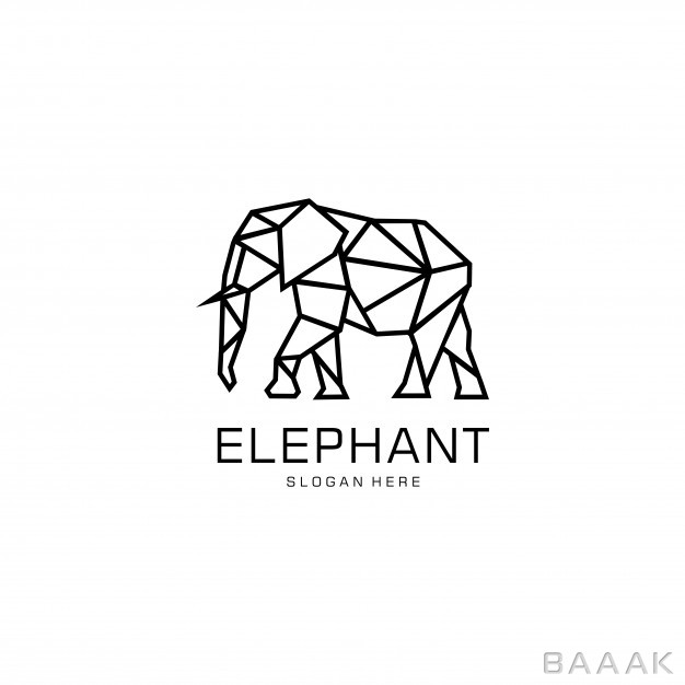 لوگو-زیبا-و-خاص-Elephant-logo-design_229843350