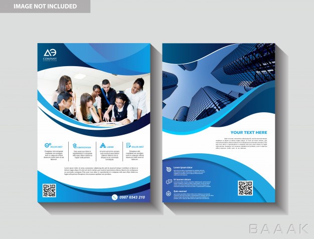 بروشور-پرکاربرد-Modern-cover-brochure-flyer-design-template-city-background-business-book-leaflet_755388796