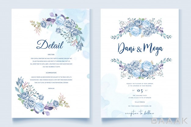 کارت-دعوت-مدرن-و-خلاقانه-Colorful-floral-wedding-invitation_885867571