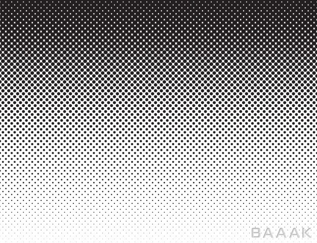 پترن-پرکاربرد-Comics-style-black-white-flat-gradient-pattern_137529802