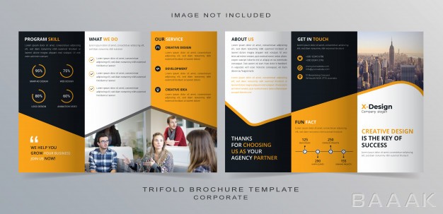 بروشور-جذاب-Corporate-trifold-brochure-template_421891894