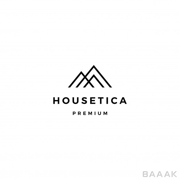 لوگو-جذاب-House-home-mortgage-roof-architect-logo_331126111
