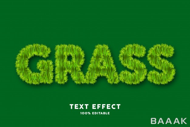 افکت-متن-زیبا-و-جذاب-Grass-text-effect-editable-text_369310696