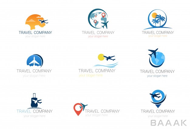 لوگو-جذاب-و-مدرن-Travel-company-logos-set-template-tourism-agency-collection_827088931