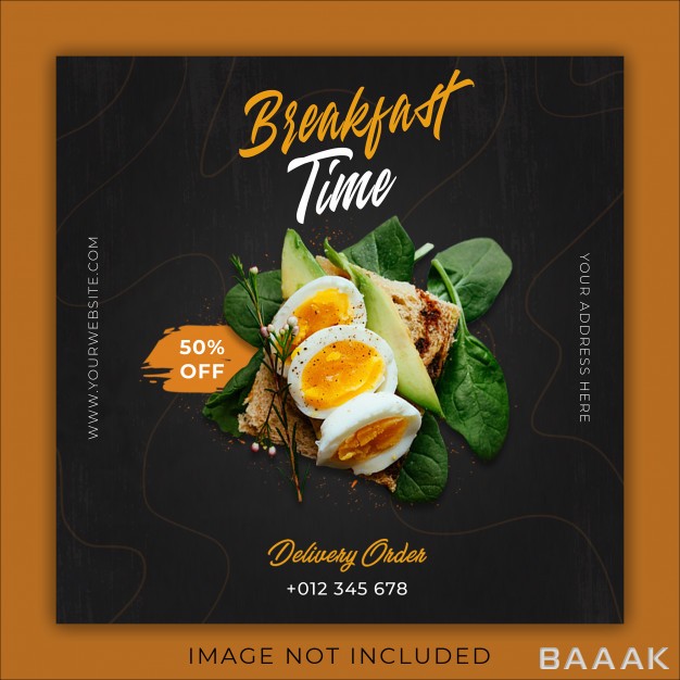شبکه-اجتماعی-خاص-Breakfast-healthy-food-menu-promotion-social-media-instagram-post-banner-template_289250102