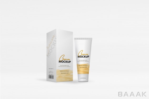 موکاپ-مدرن-Cream-box-mockup_424410480