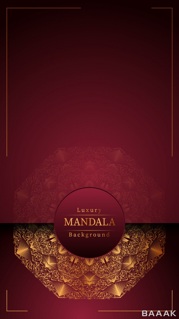 پس-زمینه-زیبا-و-جذاب-Creative-luxury-creative-luxury-mandala-background_271737885