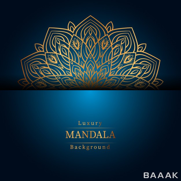 پس-زمینه-زیبا-Creative-luxury-mandala-background_297815080