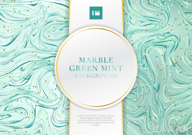 پس-زمینه-زیبا-و-خاص-Green-mint-marble-background-with-label_982618908