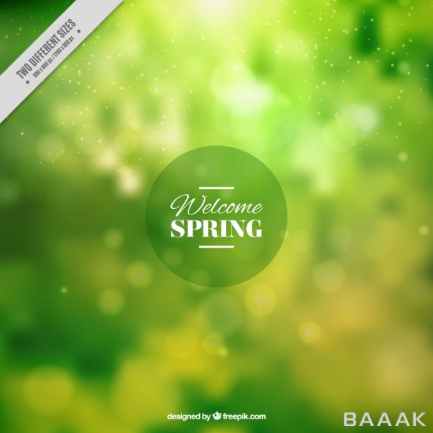 پس-زمینه-فوق-العاده-Green-spring-blurred-background_820997736