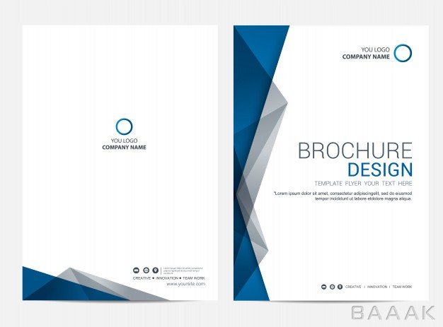 بروشور-مدرن-و-خلاقانه-Brochure-template-flyer-design-vector-background_303972940