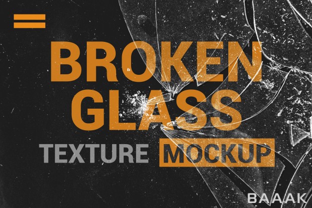 موکاپ-مدرن-و-جذاب-Broken-glass-texture-mockup_460006221