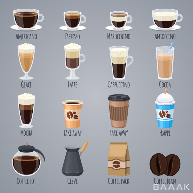 منو-پرکاربرد-Espresso-latte-cappuccino-glasses-mugs-coffee-types-coffee-house-menu_659796220