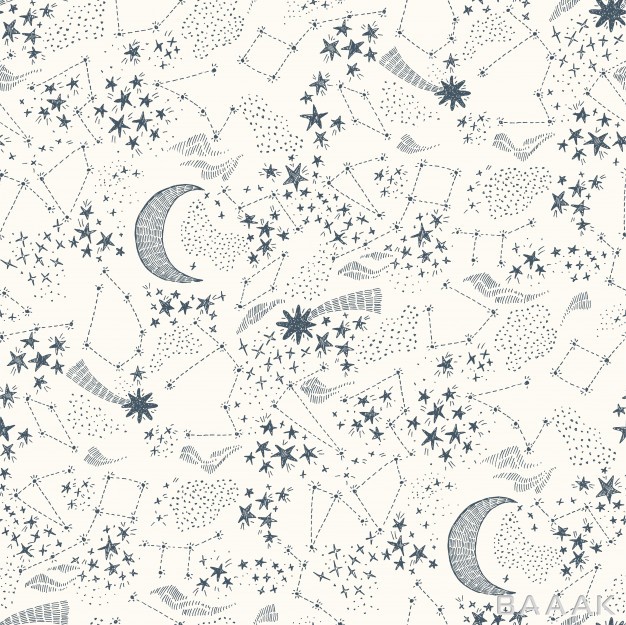پترن-مدرن-Starry-sky-seamless-pattern_614652551