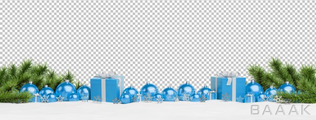پس-زمینه-خاص-و-خلاقانه-Cut-out-blue-christmas-baubles-gifts-lined-up_331521523