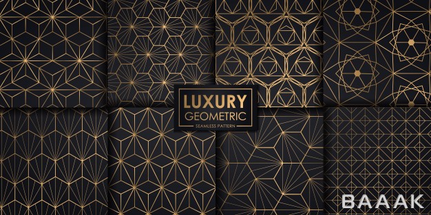 پترن-خاص-Luxury-geometric-seamless-pattern-set_917254156